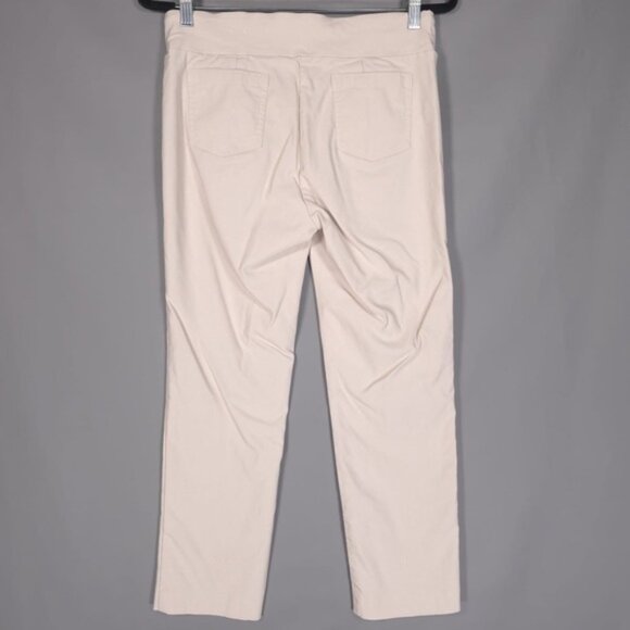J.McLaughlin Women Pull on Pants‎ Rayon Blend Stretch Beige Back Pockets Size 10 - Picture 3 of 10